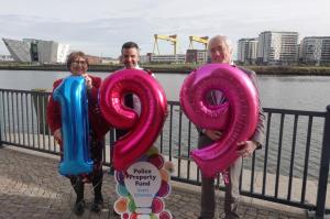 Announcing the award of £199k from the Police Property Fund Grant Scheme are Policing Board Partnership Committee Chair Dolores Kelly MLA, Board Chair Doug Garrett and Assistant Chief Constable Bobby Singleton 